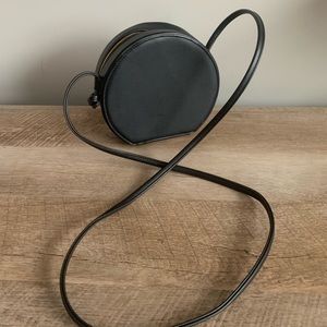 Black Circle Crossbody